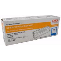 OKI  43324427   原裝   Toner  - Cyan  For C5800 C5900