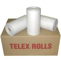 YS  2PLY  214 x 25mm core  Telex Paper JUMBO  6卷 盒   電報紙