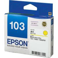Epson  103  C13T103481  原裝   超大容量  Ink - Yellow STY T40W TX-550W TX-60...