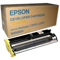 Epson S050034 = S050387  原裝   6K  Developer Cartridge - Yellow AcuLaser C1000 C2000