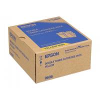 Epson S050606  原裝   孖裝   13K  Toner Cartridge - Yellow AcuLaser C9300