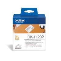 Brother DK-11202 紙質白色包裹標籤帶300個 62 x 100mm 