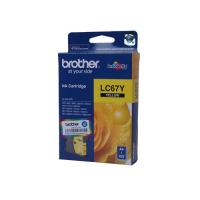 Brother LC67Y  原裝  Ink - Yellow DCP-385C,585CW,6690CW,MFC-490CW,790CW,990CW,J615W,5490CN,5890CN,6490CW,6890CDW,
