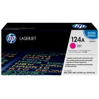 HP Q6003A (124A) (原裝) (2K) Laser Toner - Magenta  Laserjet 1600 2600 2605 CM1015 CM1017