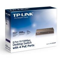 TP-Link TL-SF1008P 8-Port 10/100Mbps Des...