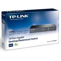 TP-Link TL-SG1016D 16-Port Gigabit Desktop   Rackmount Switch