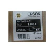 Epson  T5891  C13T589100  原裝  Ink - Photo Black  80ml  STY Pro 3850 3885