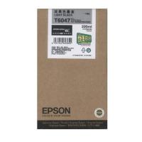 Epson  T6047  C13T604780 原裝 Light Light Black 淡黑色墨水  220ml