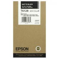 Epson  T6128  C13T612800  原裝  Ink - Matte Black  220ml  STY Pro 7800 7880C 9800 9880C 7400 9400 7450 7450C 9450 9450C Ul