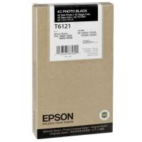 Epson  T6121  C13T612100  原裝  Ink - Photo Black  220ml  STY Pro 7400 9400 7450 7450C 9450 9450C Ultra Chrome K3