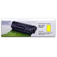 Many  代用   Brother  TN155Y Yellow 環保碳粉 HL-4040CN,HL-4050CDN,DCP-9040CN...