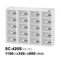 SHUTER 樹德 SC-420S 風格置物櫃 臭氧科技鞋櫃