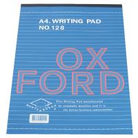 Oxford A4 (128) Writing Pad
