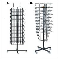 B 雜誌旋轉架 34 X 39 X 119CM - S9108B