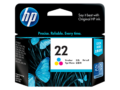HP C9352AA 22 原裝 165pages Ink - Color DJ 3920 3940 PCS 1402 1410 F380 ...