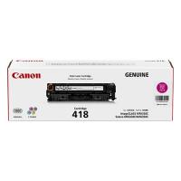 Canon CRG-418M  原裝   2.9K  Laser Toner - Magenta For MF8580Cdw