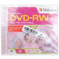 Verbatim DVD-RW  4x  4.7GB 1張裝