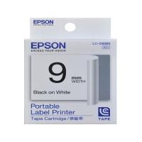 EPSON LK-3WBN  9mm  標籤帶-白底黑字 C53S653501 LW-300 LW-400 LW-600P LW-700