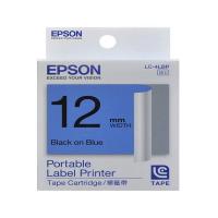 EPSON LK-4LBP  12mm  標籤帶-藍底黑字 C53S654518 LW-300 LW-400 LW-600P LW-700