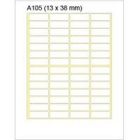 新星牌 New Star Label A105  13 x 38 mm  840個 包