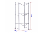 蒸溜水存貨架 3桶 35x35x78CM