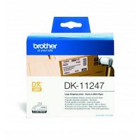 Brother DK-11247 紙質 大型運輸包裝標籤帶180個  103mm x 164mm