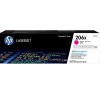 HP 206X LaserJet 高打印量洋紅原廠碳粉匣 2.45K Magenta W2113X