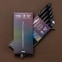 Pentel Energel 0.7 按掣啫喱筆 20周年限定Black系列6色套裝 BLN77A-6