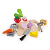 Hape E3154 蔬果切刨工具 玩具組10件