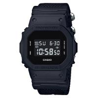 Casio G-SHOCK 時尚潮流方形運動錶 尼龍錶帶 DW-5600BBN-1 