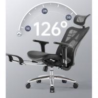 Sihoo 西昊M57B 人體工學進階版可躺 高背 辦公室椅 M57B 黑色 帶腳踏