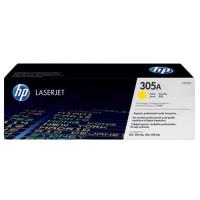 HP CE412A 305A 原裝 2.6K Laser Toner - Yellow