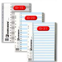 DATA BANK ID-20 20級膠Index 1-20