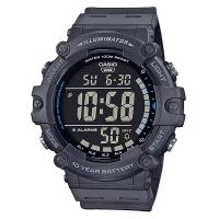 Casio 運動潮流 計時碼錶 防水100米 電子數位 橡膠手錶 AE-1500WH-8B