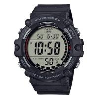 Casio 運動潮流 計時碼錶 防水100米 電子數位 橡膠手錶 AE-1500WH-1A