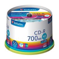 VERBATIM CD-R 700MB 48X 可印白碟 50片 筒裝 SR80FP50V1