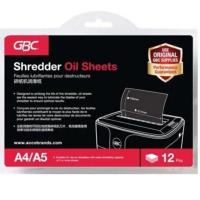 GBC 粒狀碎紙機用油袋 Shredder Oil Sheet 碎紙機油紙 12pc/pack