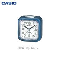 CASIO 鬧鐘 TQ-142-2 藍框白底