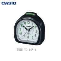 CASIO 鬧鐘 TQ-148-1 黑框白底