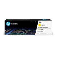 HP 222X 高印量黃色原廠 LaserJet 碳粉匣 W2222X 2.5K