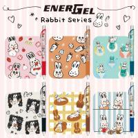 【限定】Pentel Energel 0.5 按掣啫喱筆 限量兔仔系列 藍色芯 BLN75RB