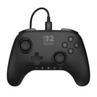 PowerA 任天堂 Switch 2 有線遊戲手掣 黑色 NSGP0523-01