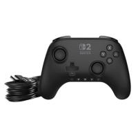 PowerA 任天堂 Switch 2 有線遊戲手掣 黑色 NSGP0523-01