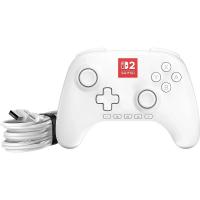 PowerA 任天堂 Switch 2 有線遊戲手掣 Lumectra White NSGP0524-01