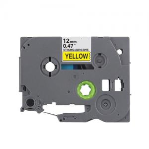 FAX88 代用標簽帶 Brother TZe-631 黃底黑字