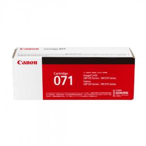 Canon 071 黑色原廠碳粉 Cartridge 071 約1200張