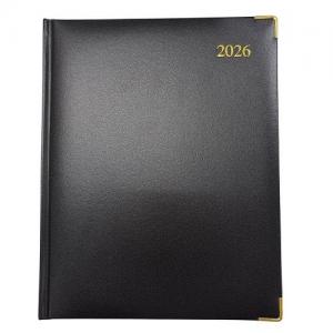 2026年 大行政日記簿 YD610 金邊金角 Diary YD-610 1週2頁 212 x 270mm