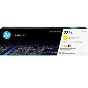 HP 222A 黃色原廠 LaserJet 碳粉匣 W2222A 1.2K