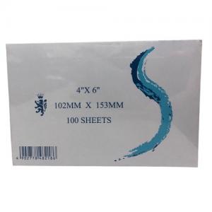 4吋 x 6吋 白咭 有孔 100張