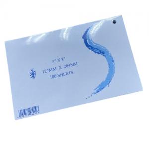 5吋 x 8吋 白咭 有孔 100張